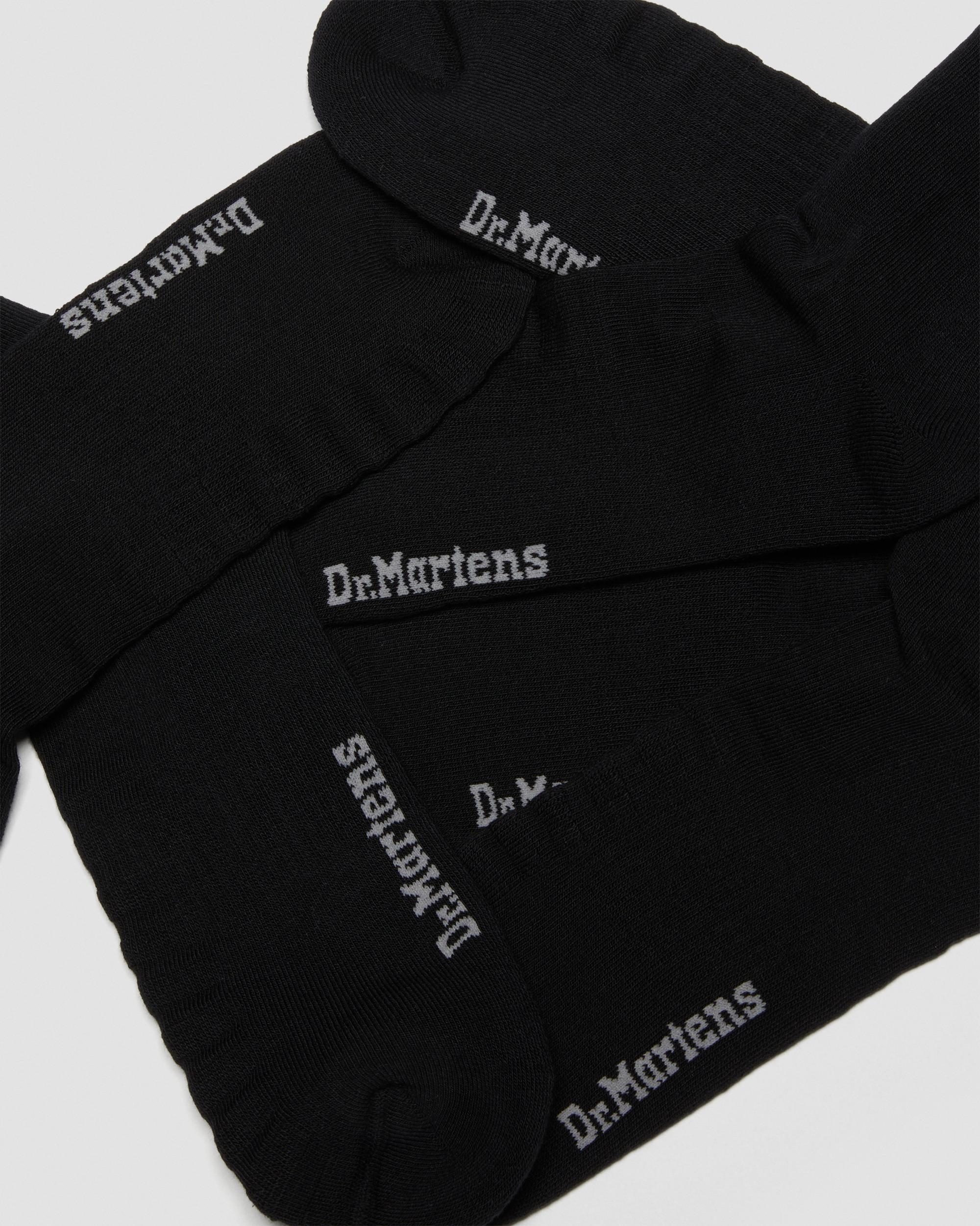 Double Doc Organic Cotton Blend 3-Pack Socks