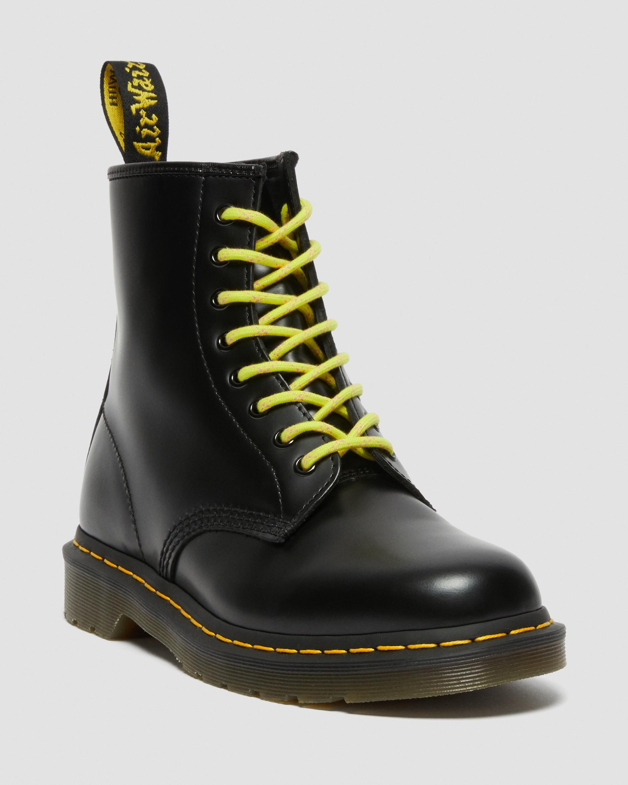 55 Inch Round Shoe Laces (8-10 Eye) in YELLOW | Dr. Martens™