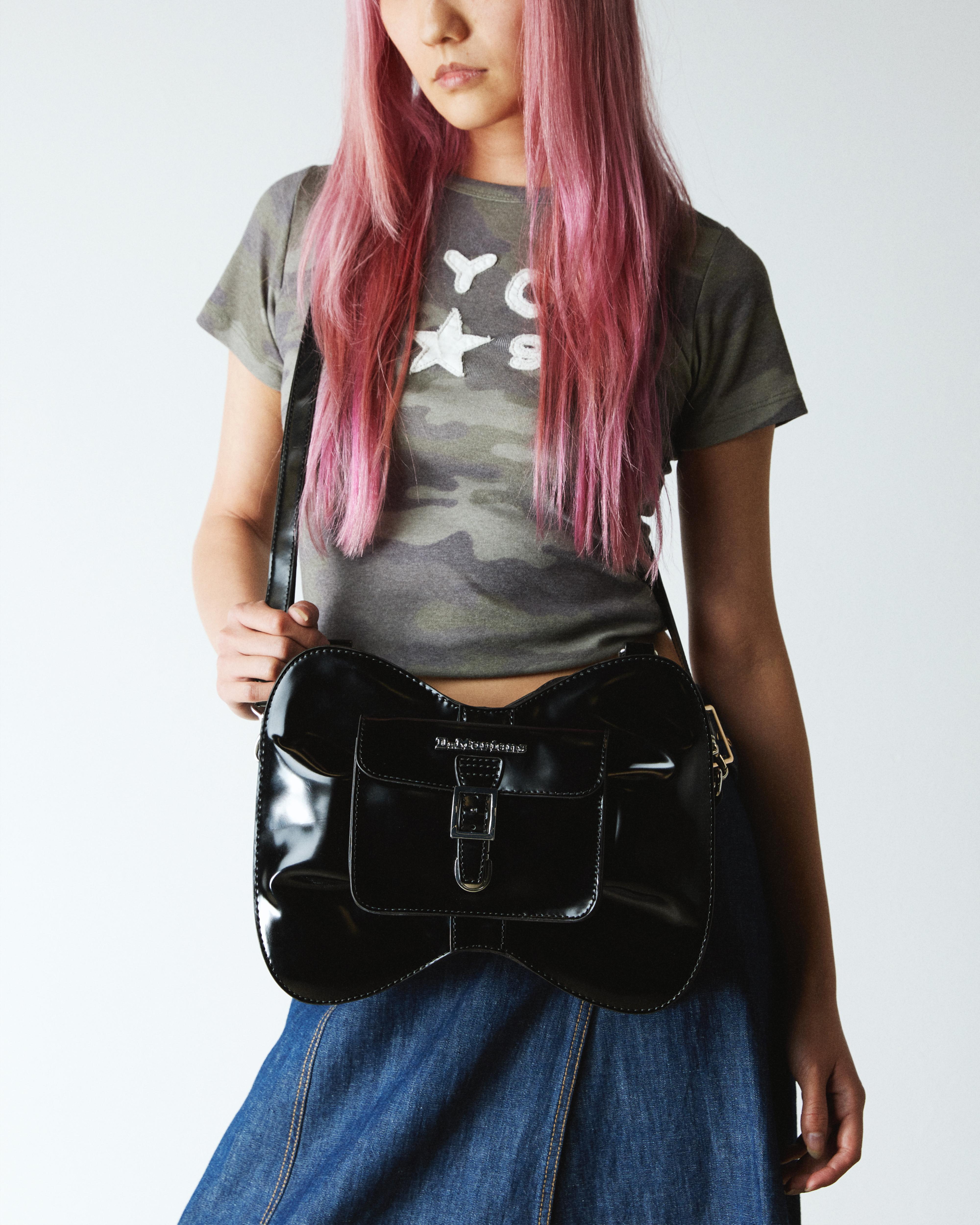 Vegan Bow Bag in BLACK | Dr. Martens™