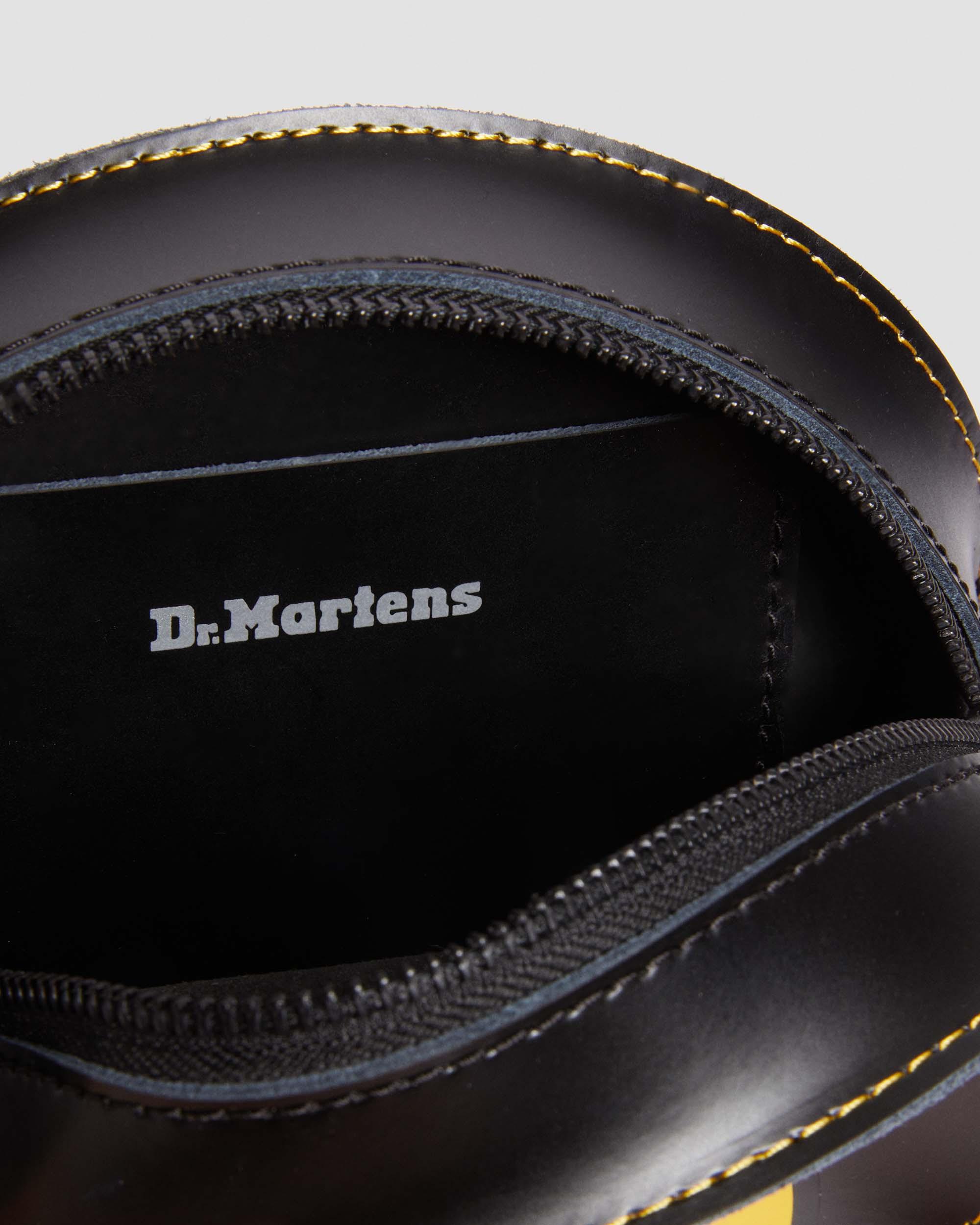 Dr. Martens Leather 7 Kiev Smooth Crossbody Bag in Black