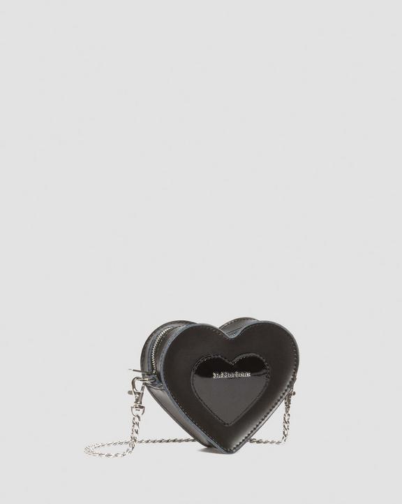 Mini Heart Shaped Kiev & Patent Leather BagMini Heart Shaped Kiev & Patent Leather Bag Dr. Martens