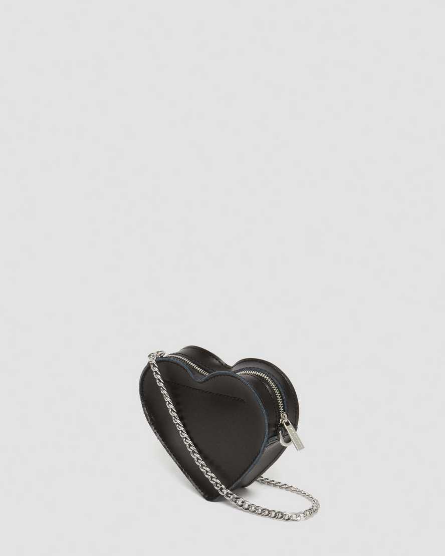 Mini Heart Shaped Kiev & Patent Leather BagMini Heart Shaped Kiev & Patent Leather Bag Dr. Martens