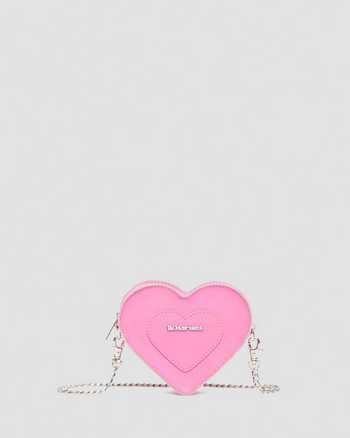 Mini Heart Shaped Leather Bag