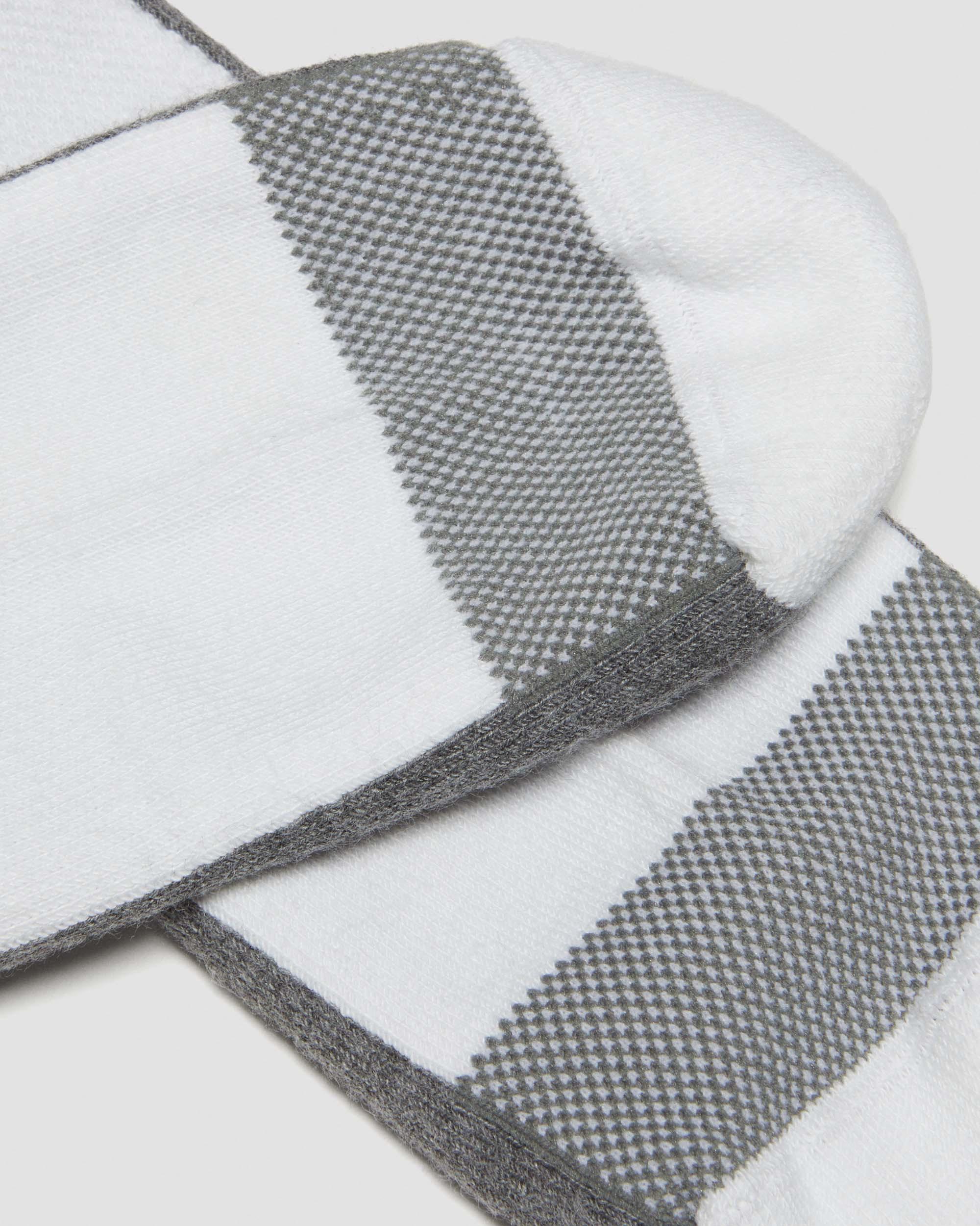 Shop Dr. Martens' Lightweight Tech Organic Cotton Socks In White