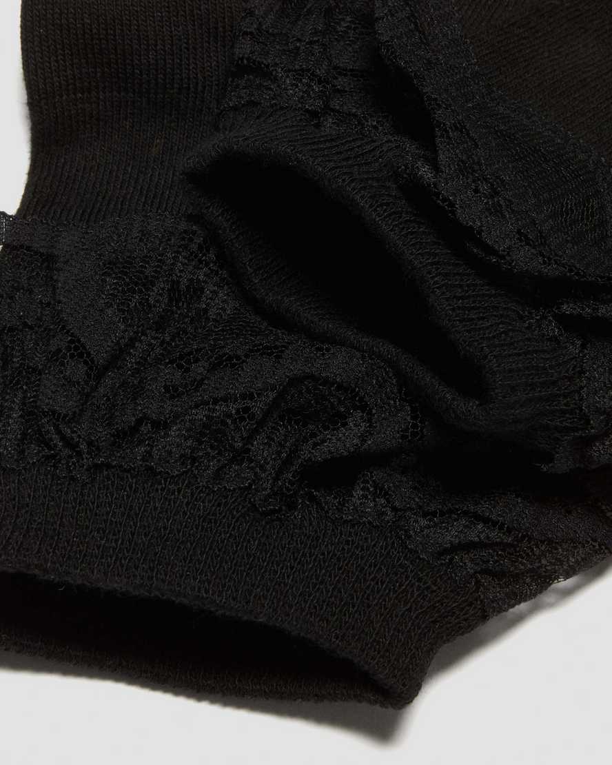 Dr. Martens' Frill Organic Cotton Socks In Black