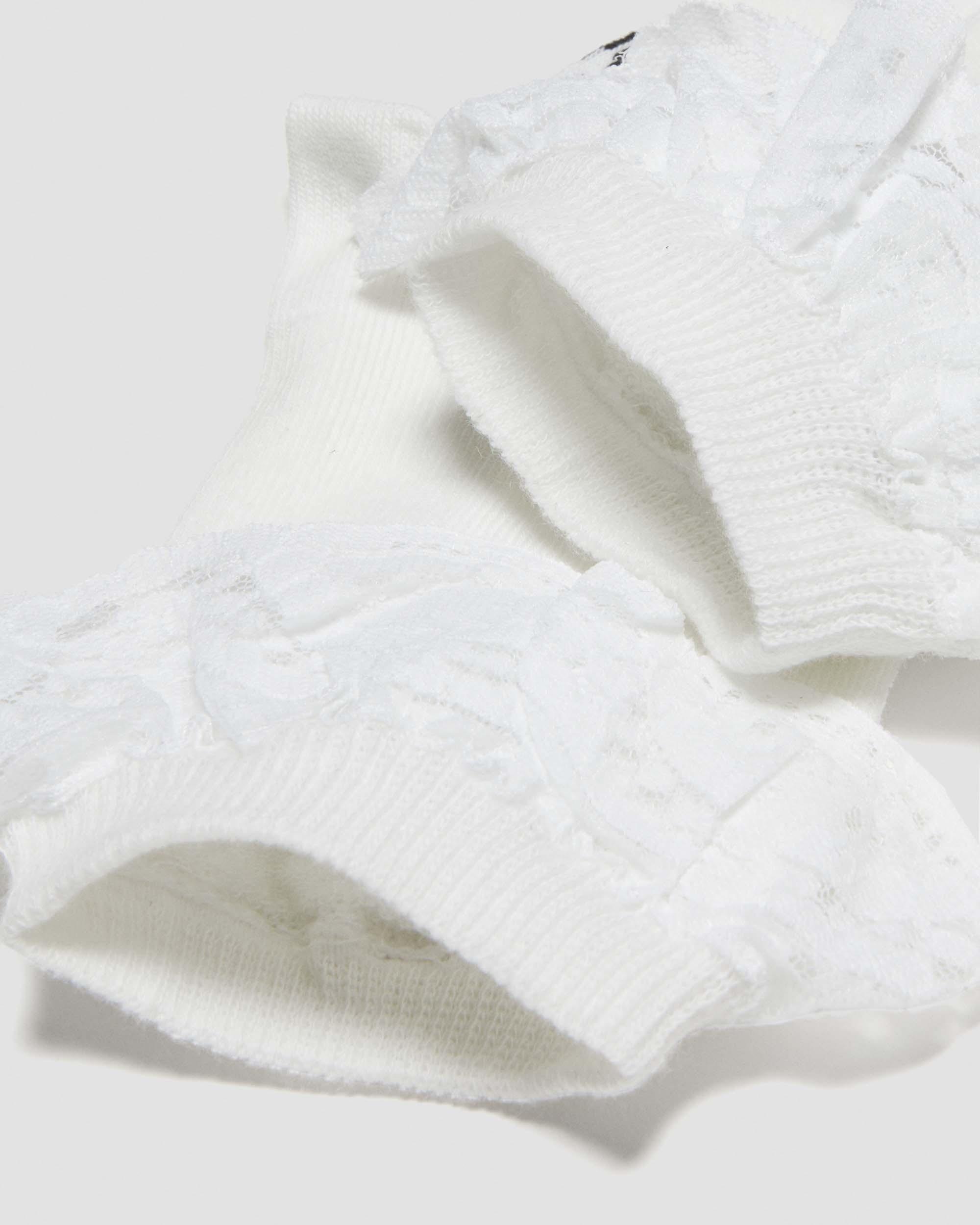 Shop Dr. Martens' Frill Organic Cotton Socks In White
