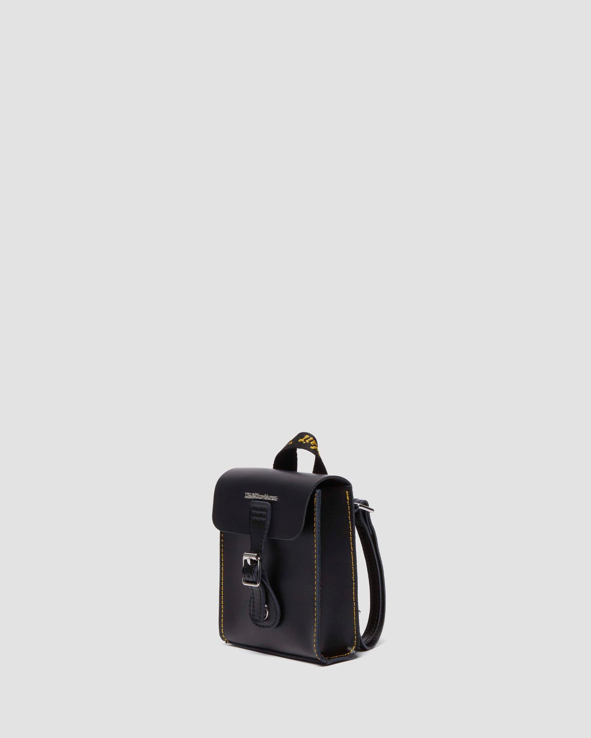 Dr. Martens Micro Leather Backpack In Black