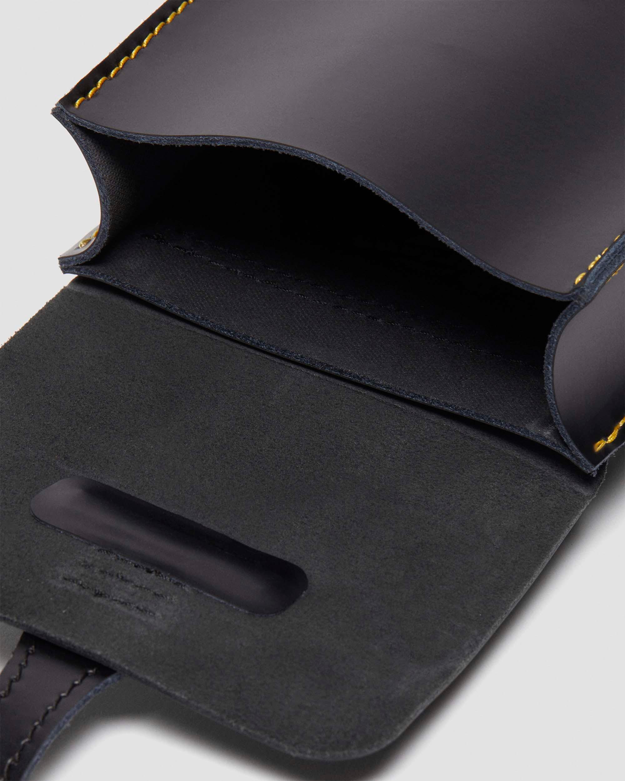 Dr. Martens Micro Leather Backpack In Black