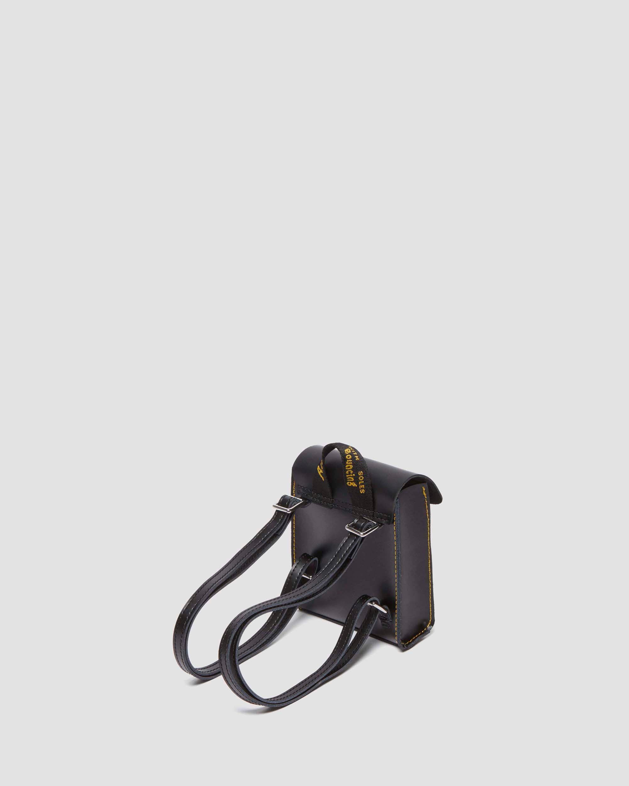 Dr. Martens Micro Leather Backpack In Black
