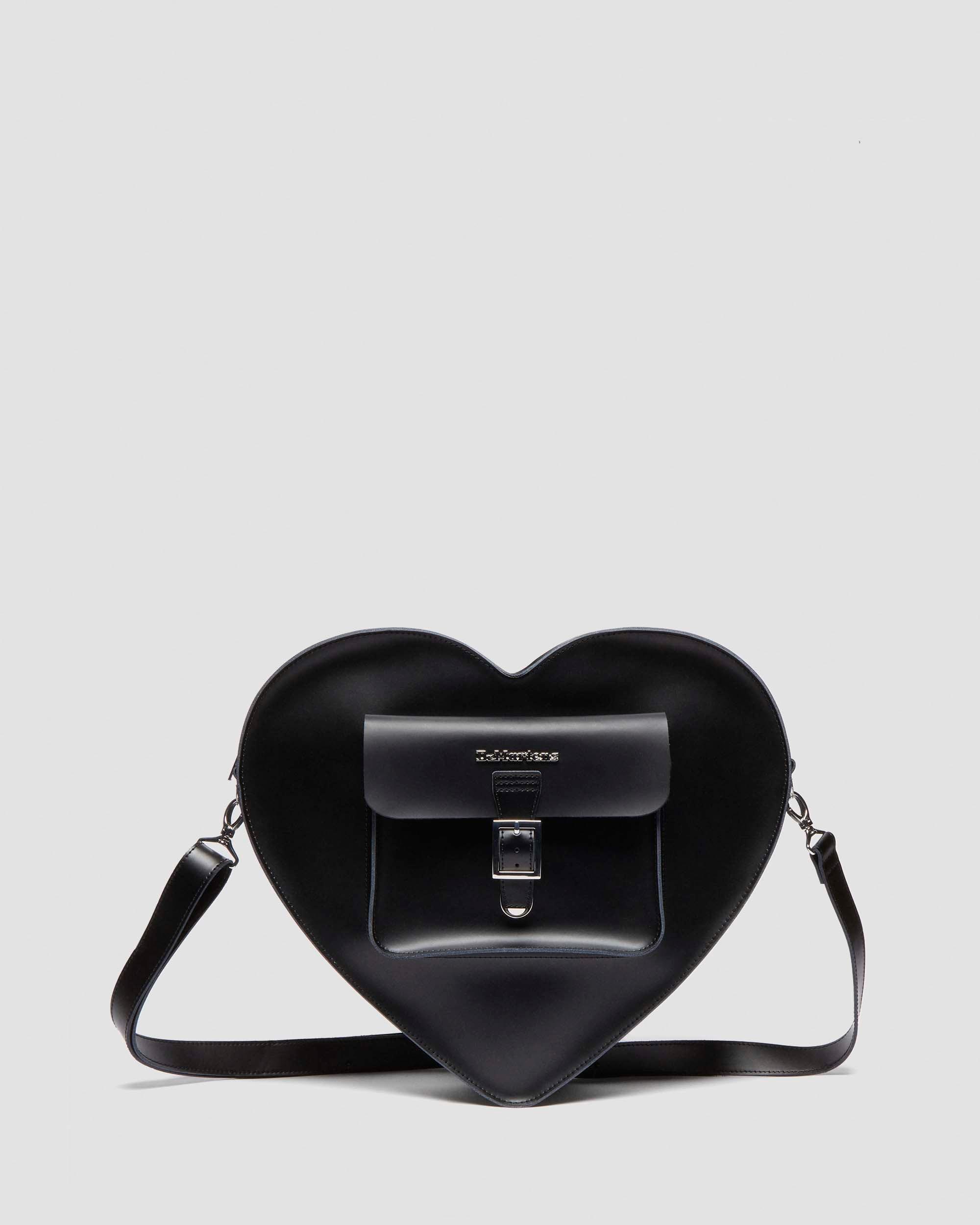 Grand sac en forme de cœur en cuir