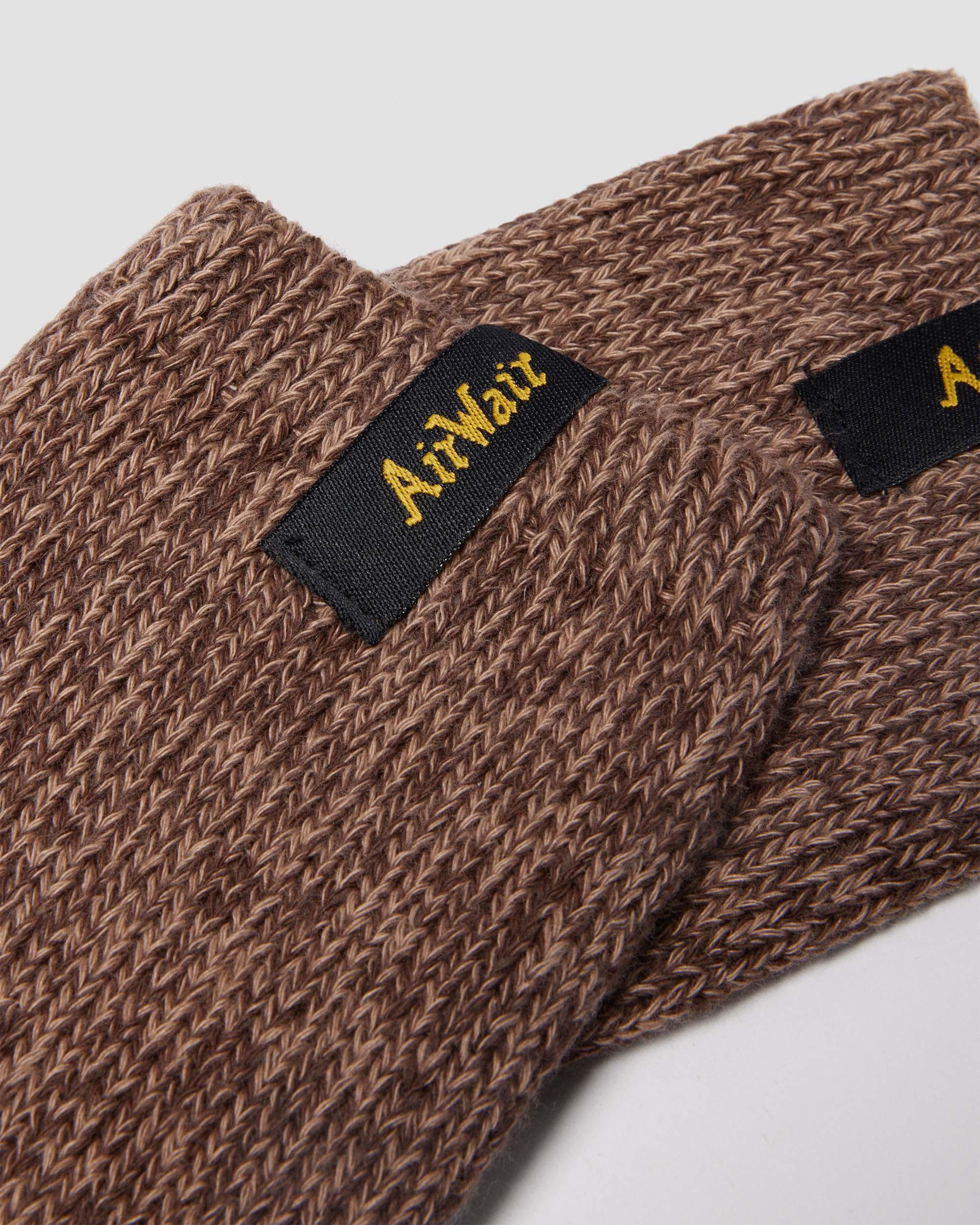 Dr. Martens Warmwair Organic Cotton Blend Socks In Brown