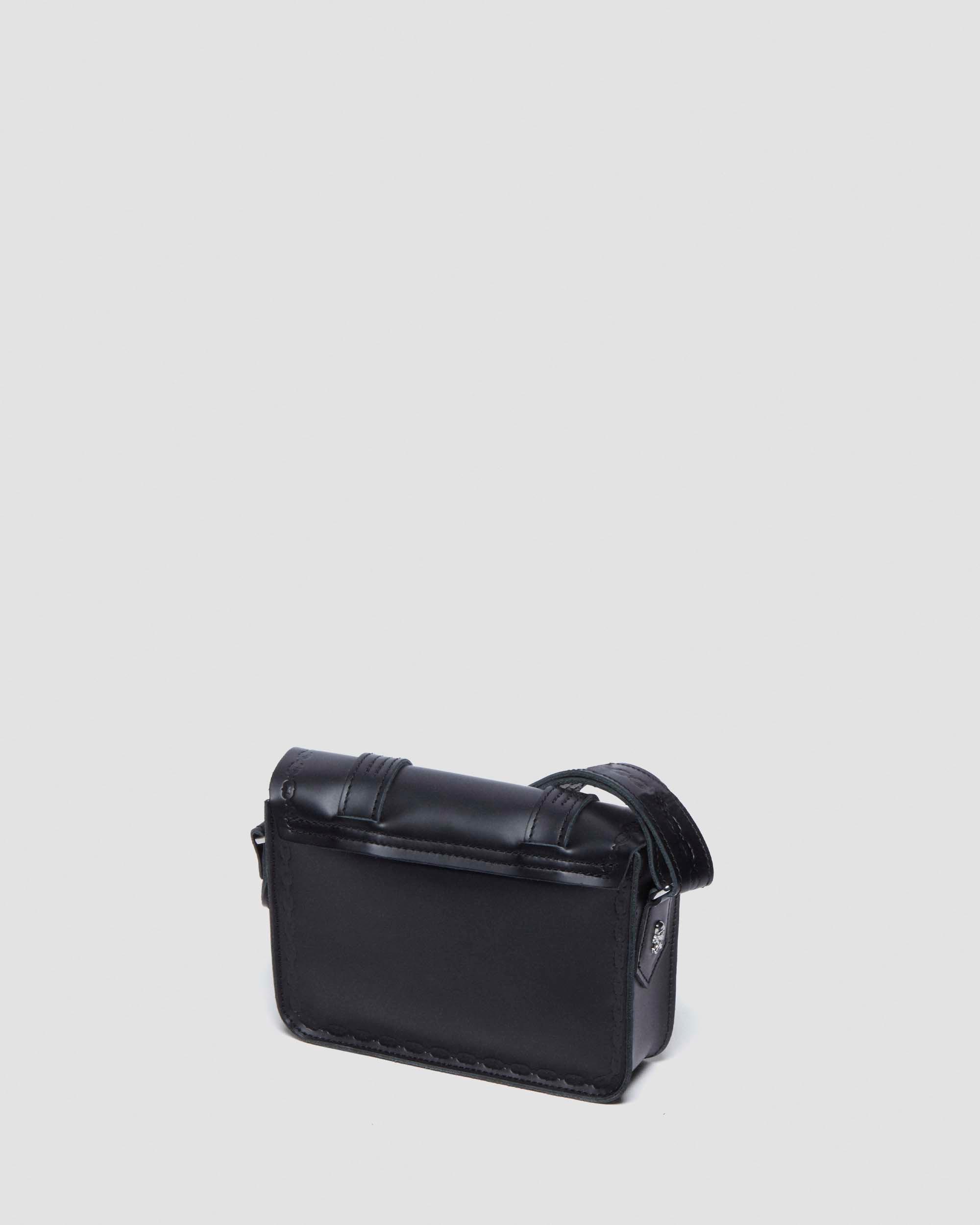 7” THE GREAT FROG LEATHER CROSSBODY BAG in BLACK | Dr. Martens™