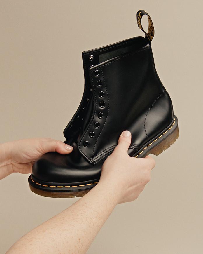 Spence Leren Chelsea Boots met Uitlopende Hak | Dr. Martens™