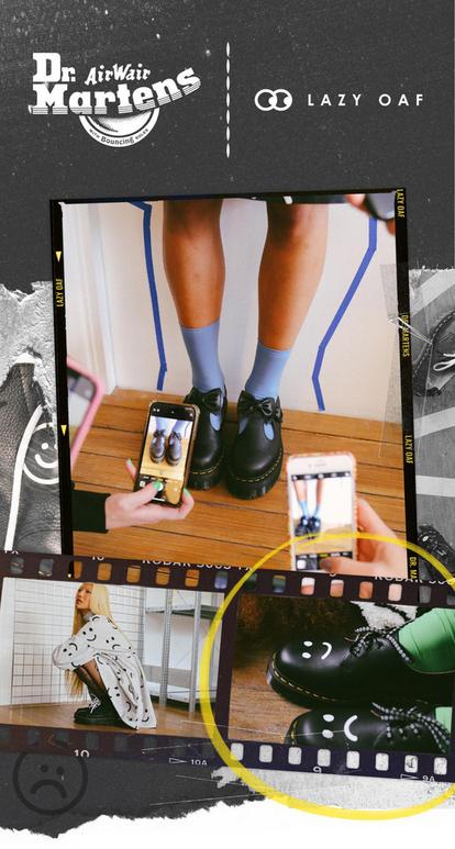 Dr martens lazy oaf bag clearance