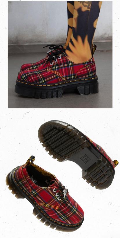 Dr martens plaid shop