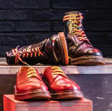 Doc martens coquées 8 trous sale