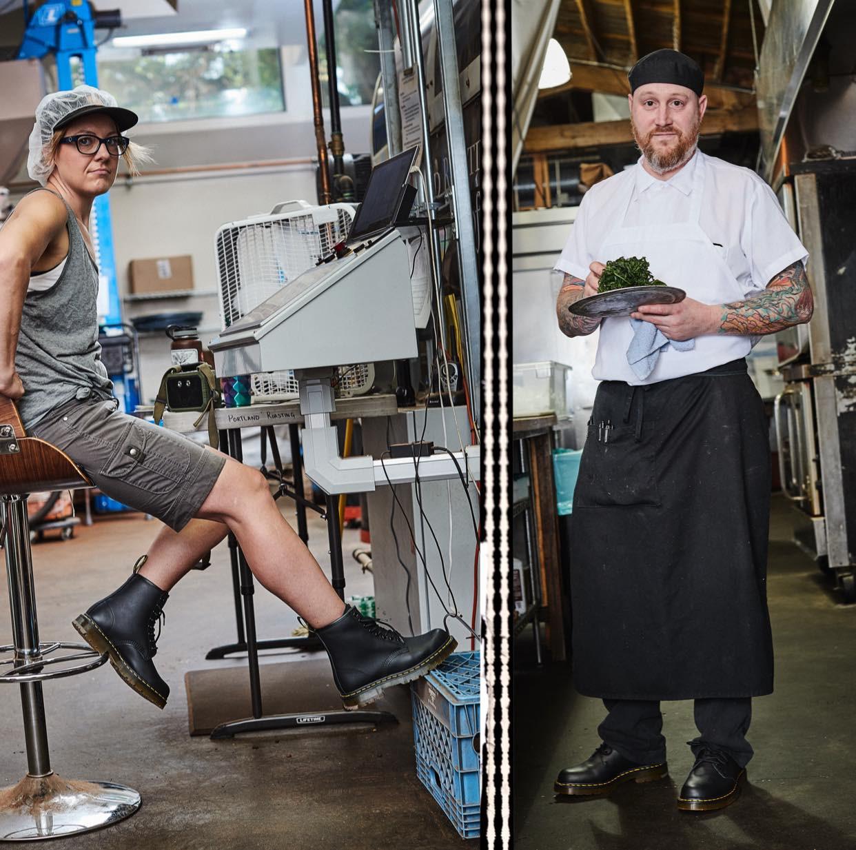 Dr. Martens Slip Resistant Shoes for Restaurant Workers