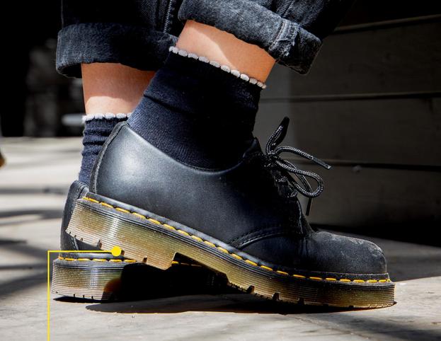 Dr Martens Brace Safety Boots Mens Leather Hiker Steel Toe Cap Work Shoes 