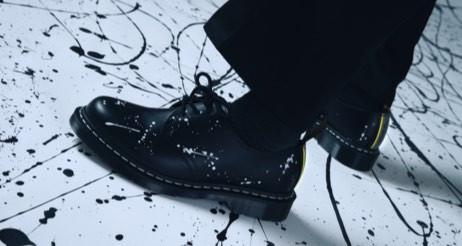 black suede dr martens