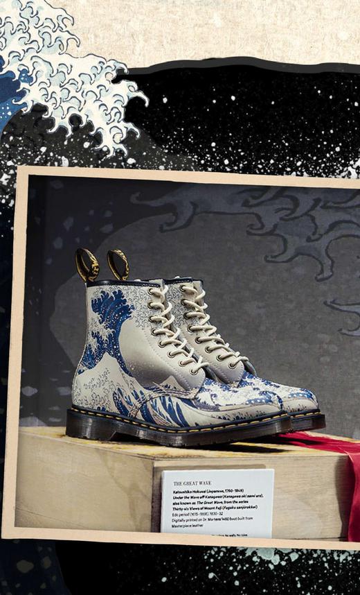 Dr. Martens x The Met​ | Katsushika Hokusai