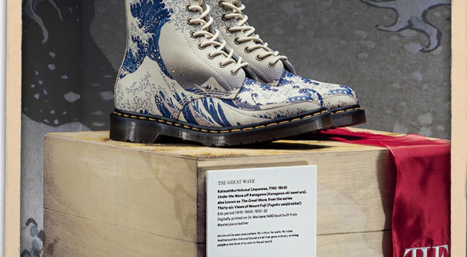 Dr. Martens x The Met​ | Katsushika Hokusai