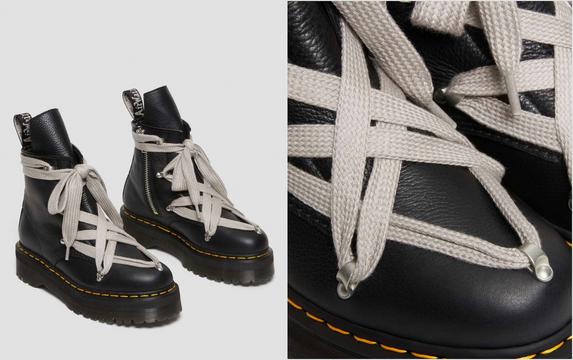 Rick Owens × Dr. Martens 1460 Quad Pent