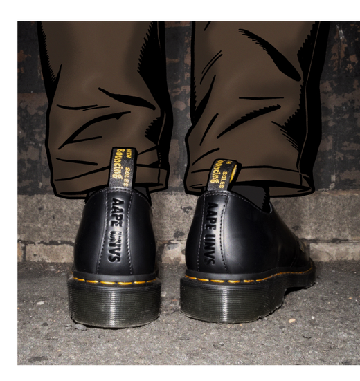 Dr. Martens x AAPE BY A BATHING APE