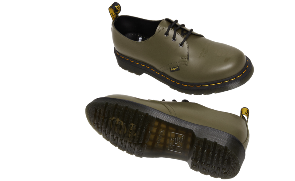 ブルー×レッド DR. MARTENS X A BATHING APE 60周年 数量限定品 - 通販