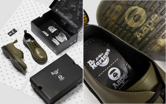 Dr. Martens x AAPE BY *A BATHING APE®