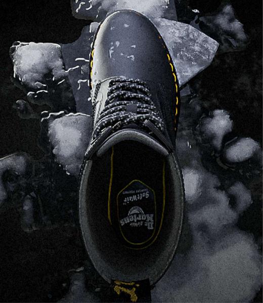 Dr martens britton steel toe top