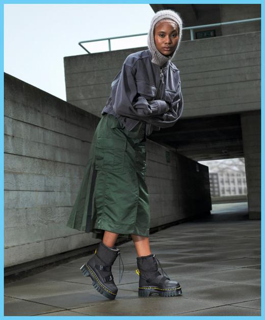Dr. Martens idees look pour l hiver