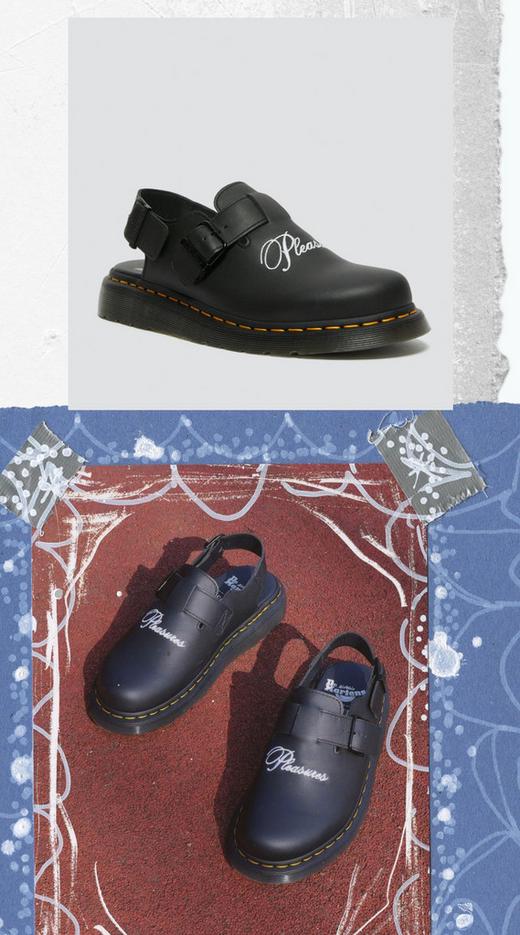 Jungkook dr sales martens sandals