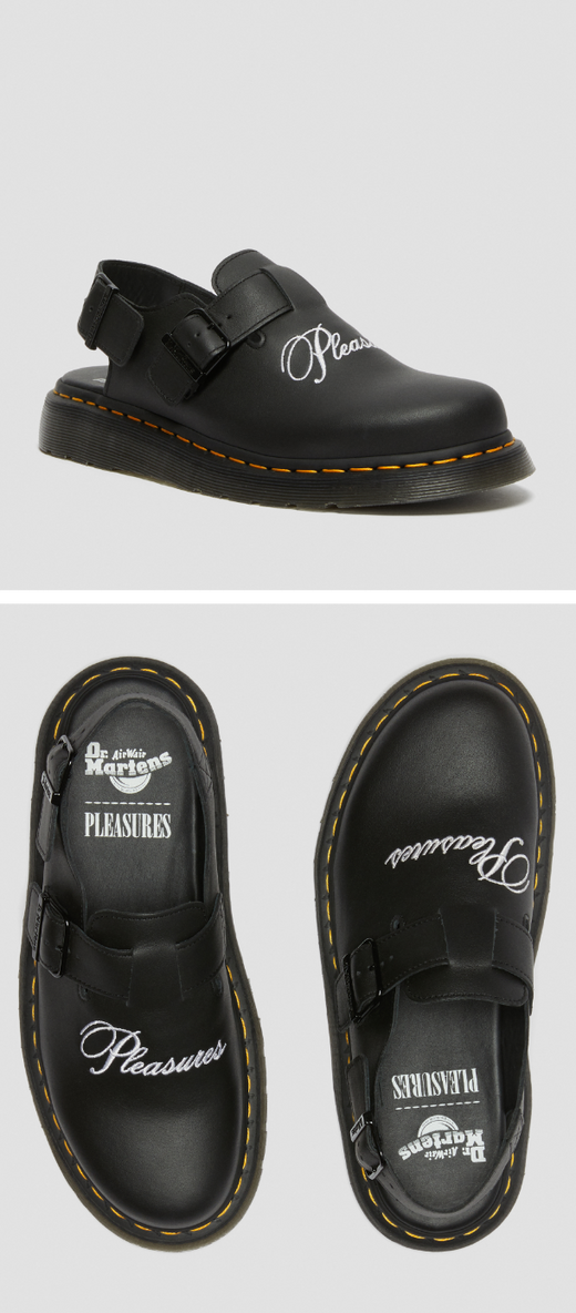 Pleasures doc martens top
