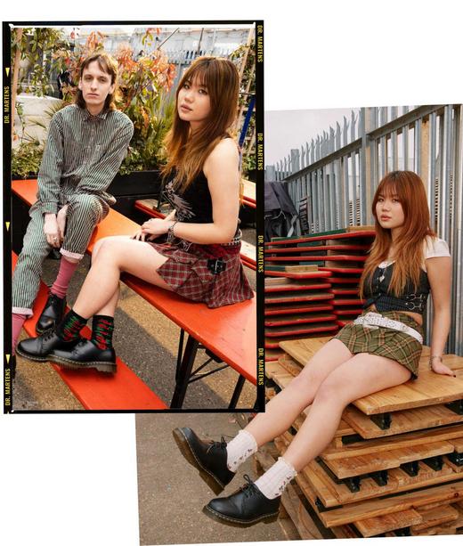 Dr martens short girl top