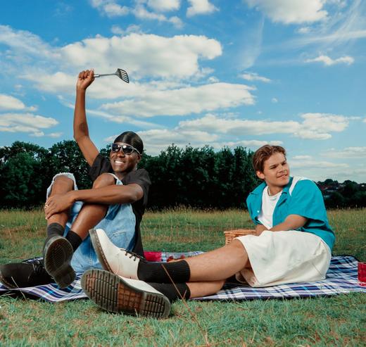 Styling the Pearson Sandal with the Flag Twins