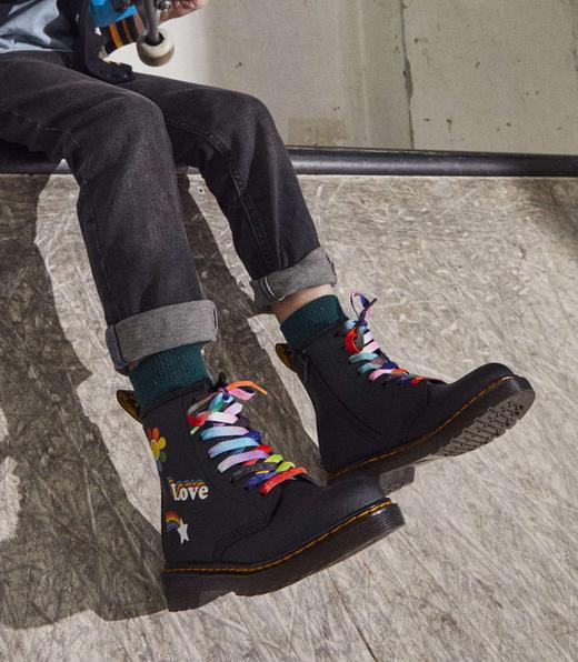 Gay pride doc martens top