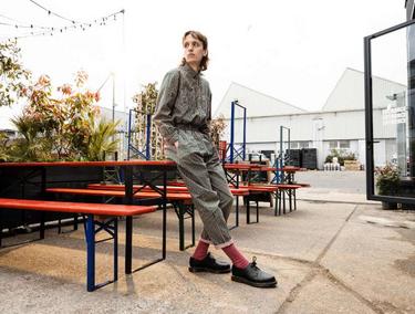 Dr martens walden brando top