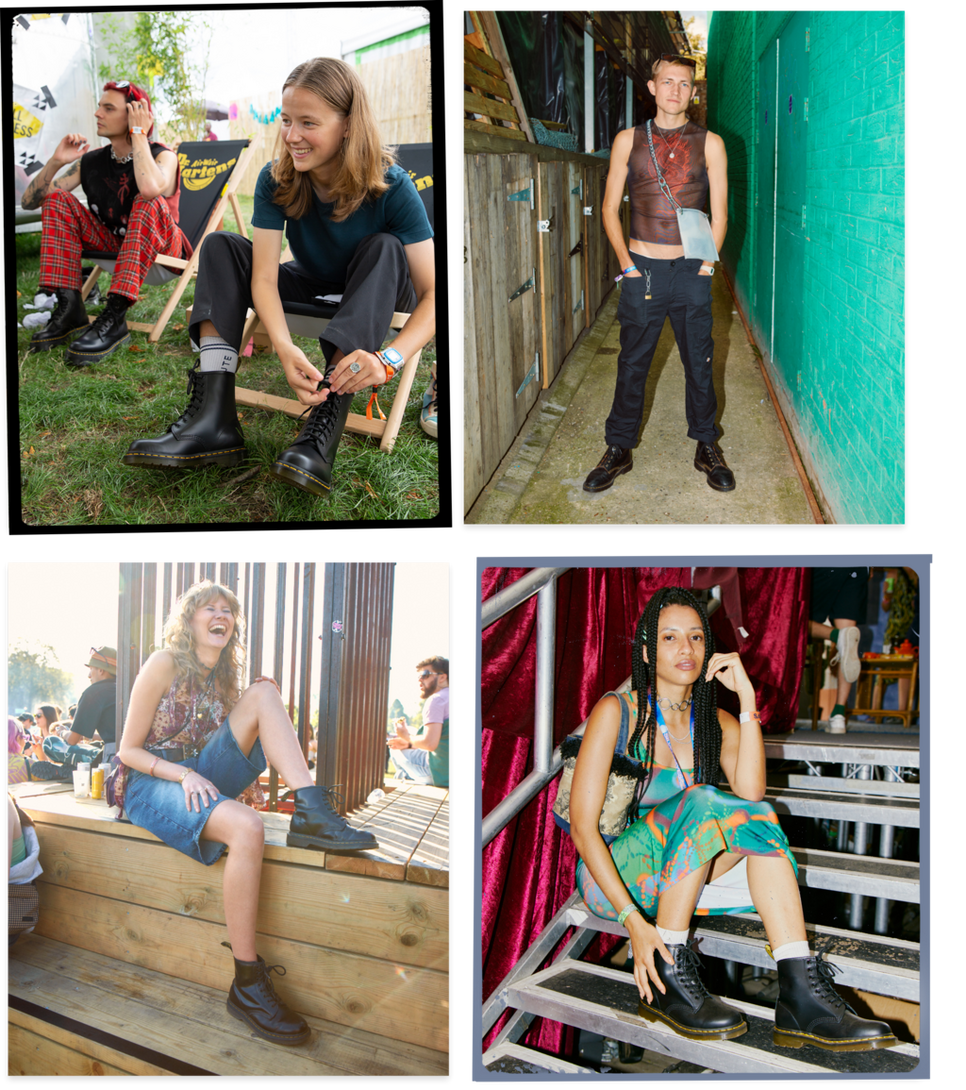 Dr martens festival outfit store