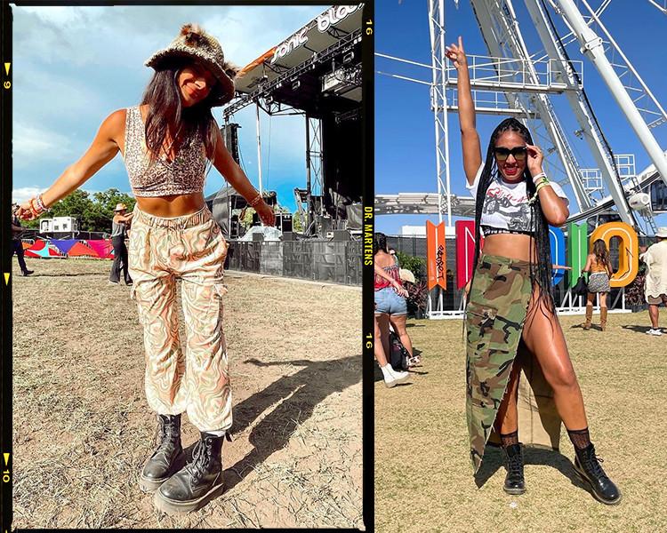 Festival outfits with doc hot sale martens