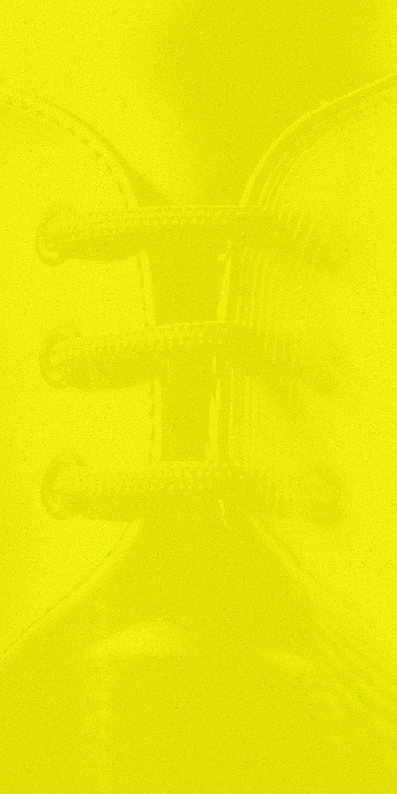 Bright yellow swatch with a smooth, matte finish