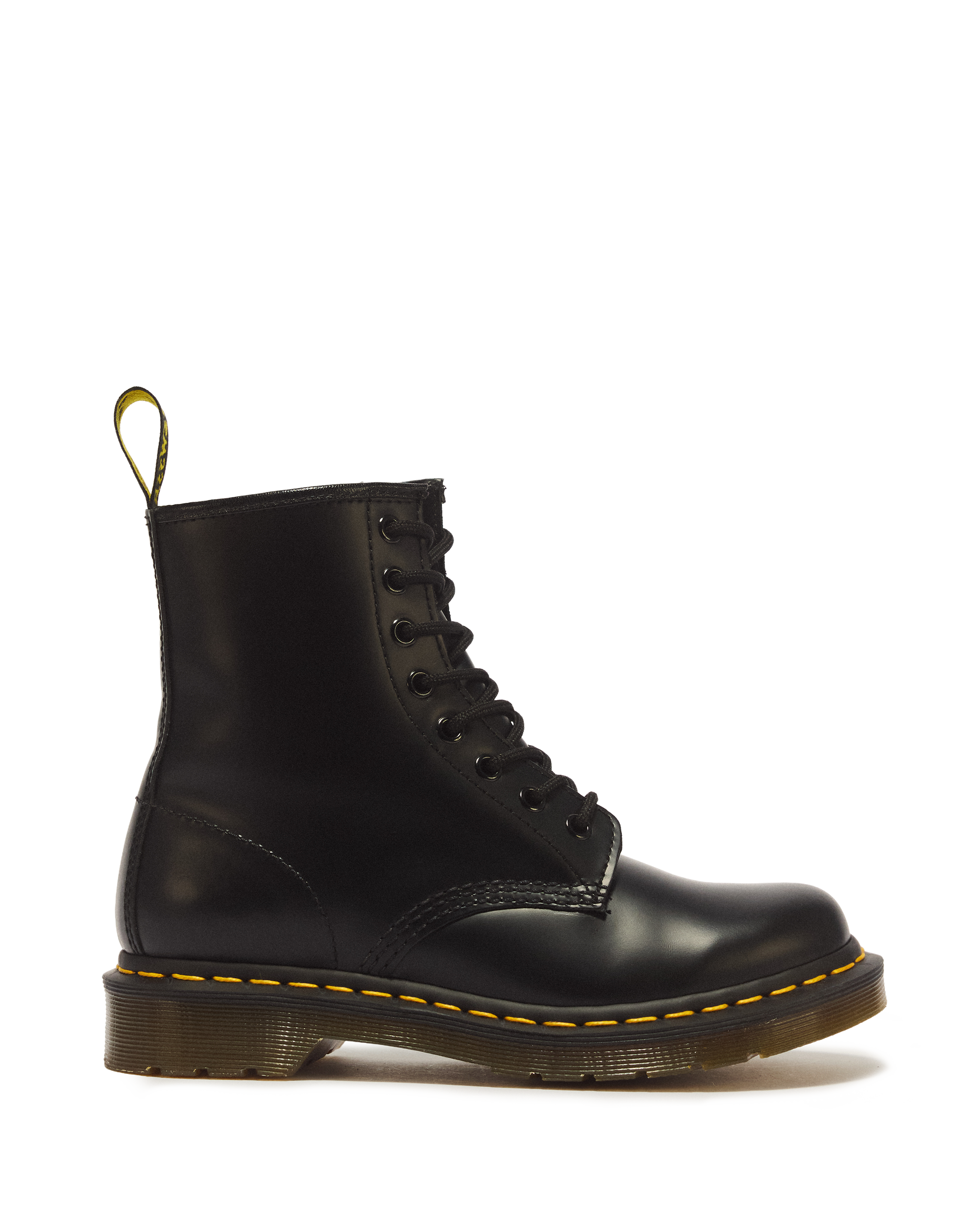 Dr. Martens llica 1460 ブーツ 1460 Women's Smooth Leather Lace Up Boots in BLACK | Dr. Martens™