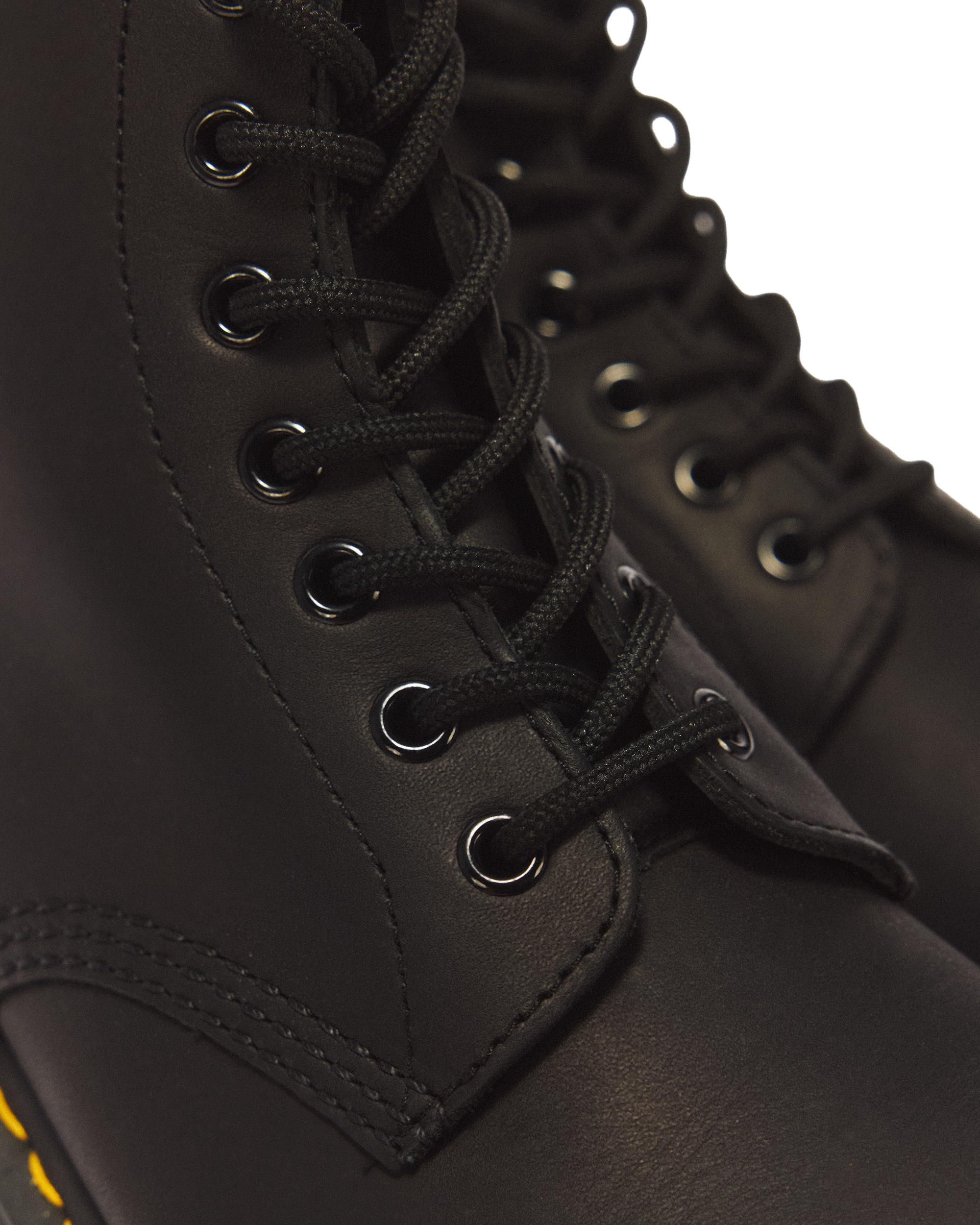 1460 Greasy Leather Lace Up Boots