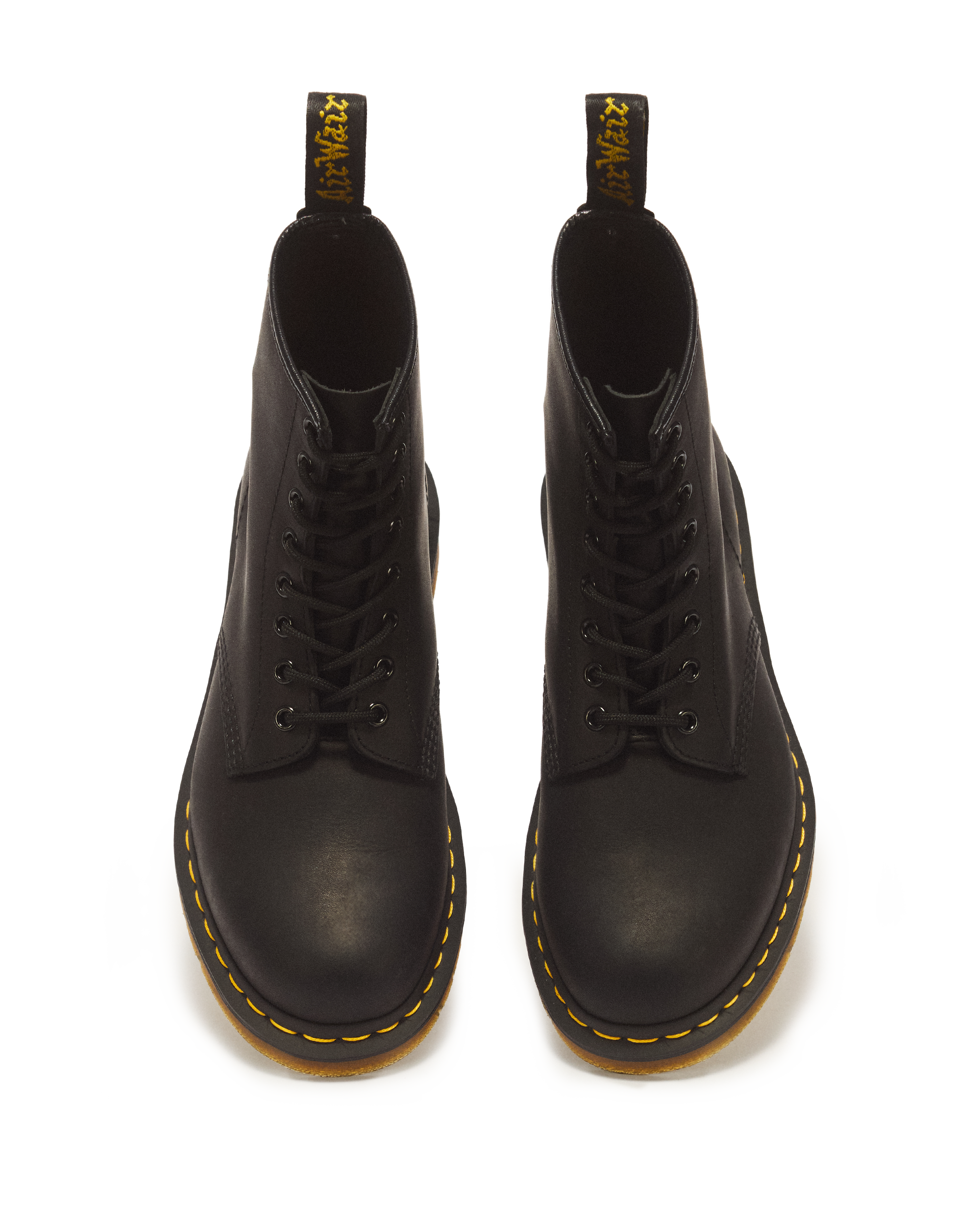 1460 Greasy Leather Lace Up Boots