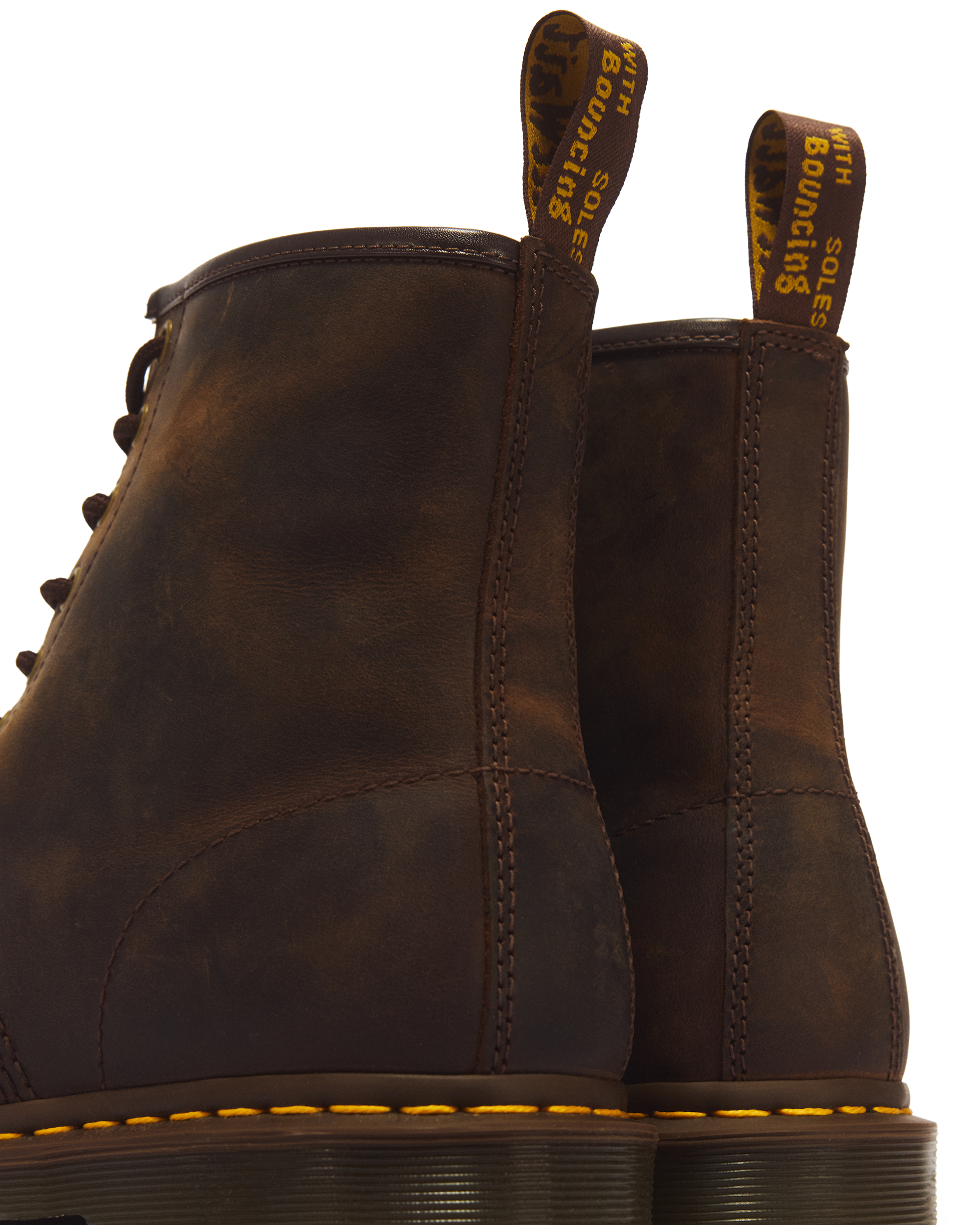 1460 Crazy Horse Leder Schnürstiefel