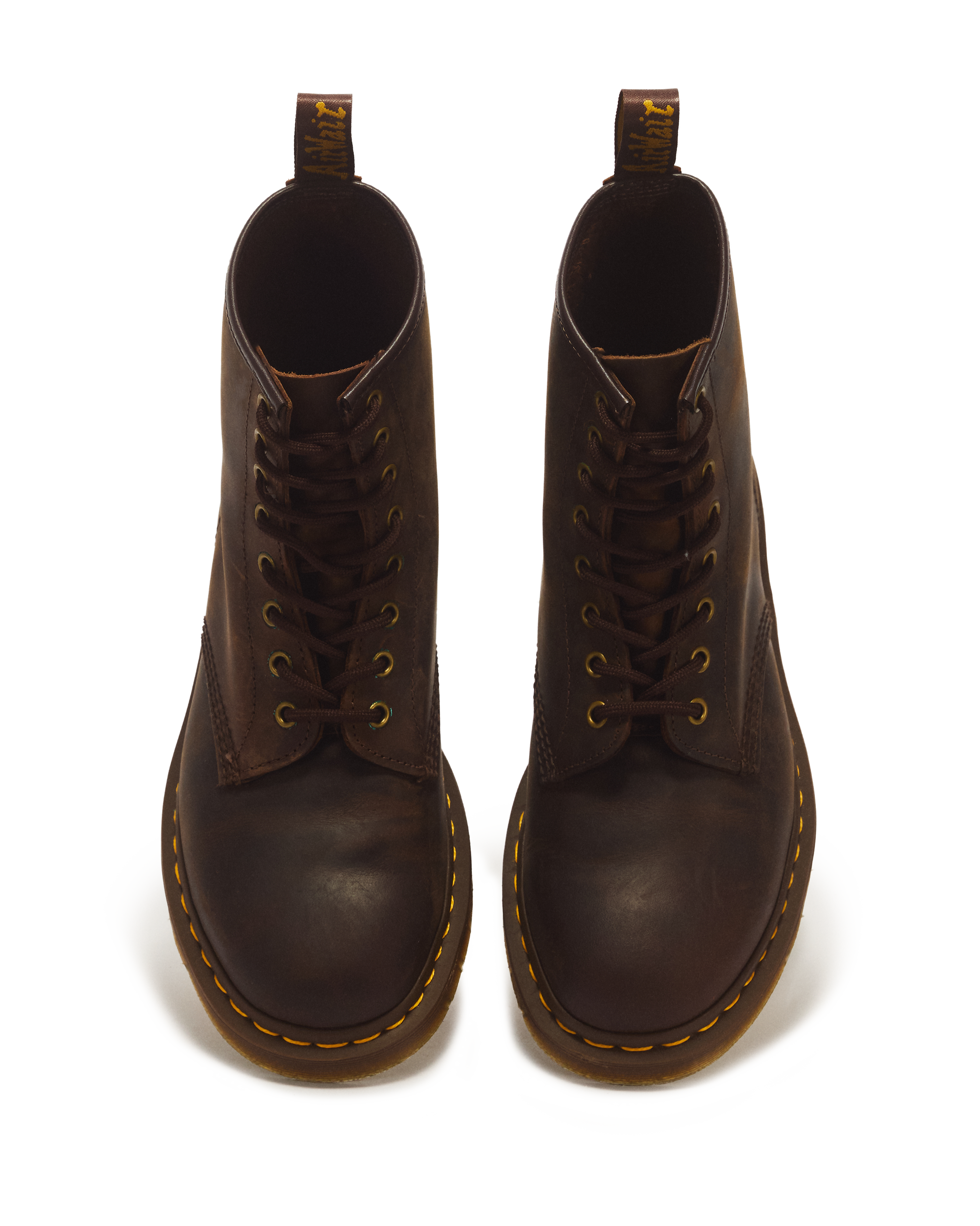 1460 Crazy Horse Leather Lace Up Boots in Brown | Dr. Martens™