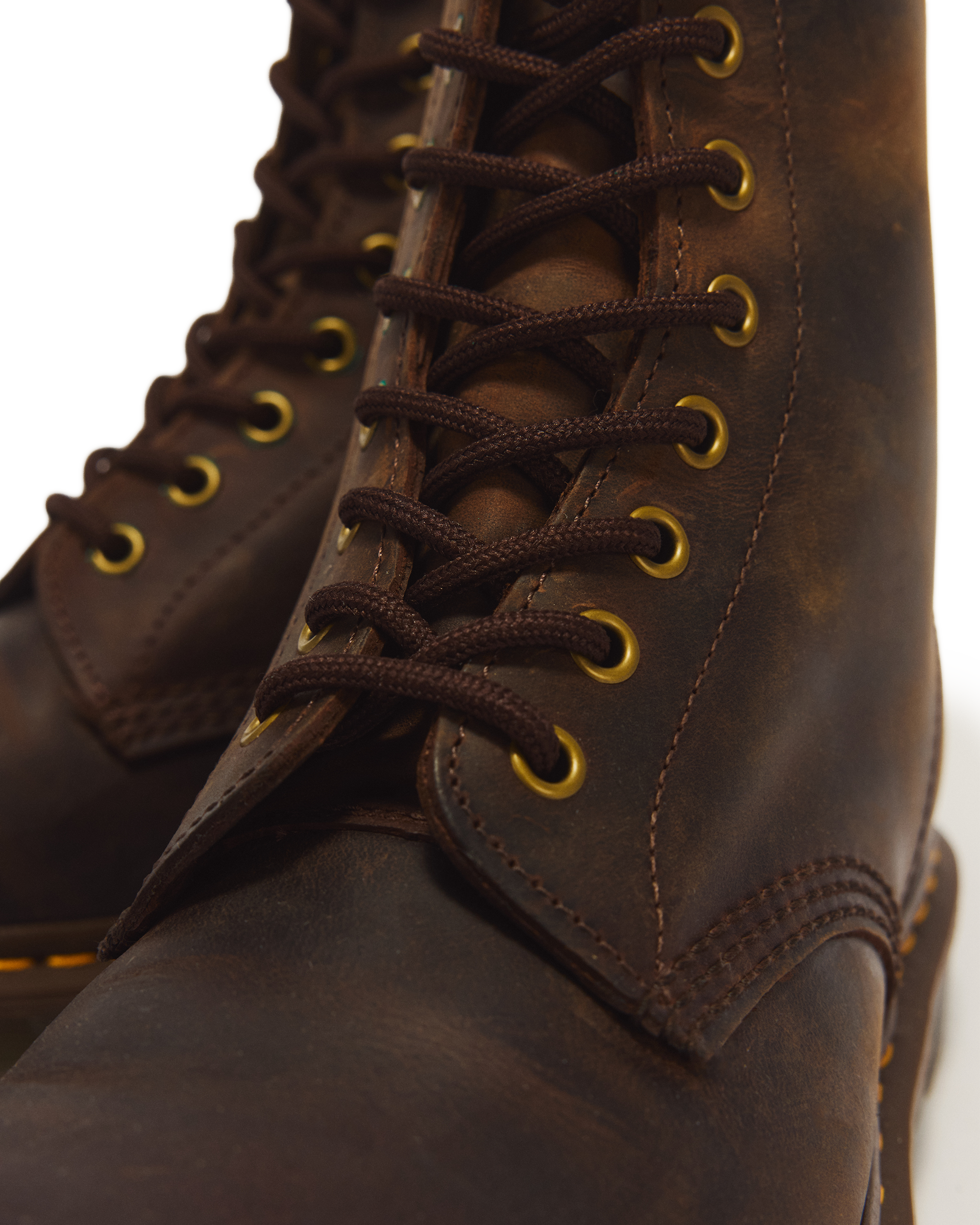 1460 Crazy Horse Leder Schnürstiefel