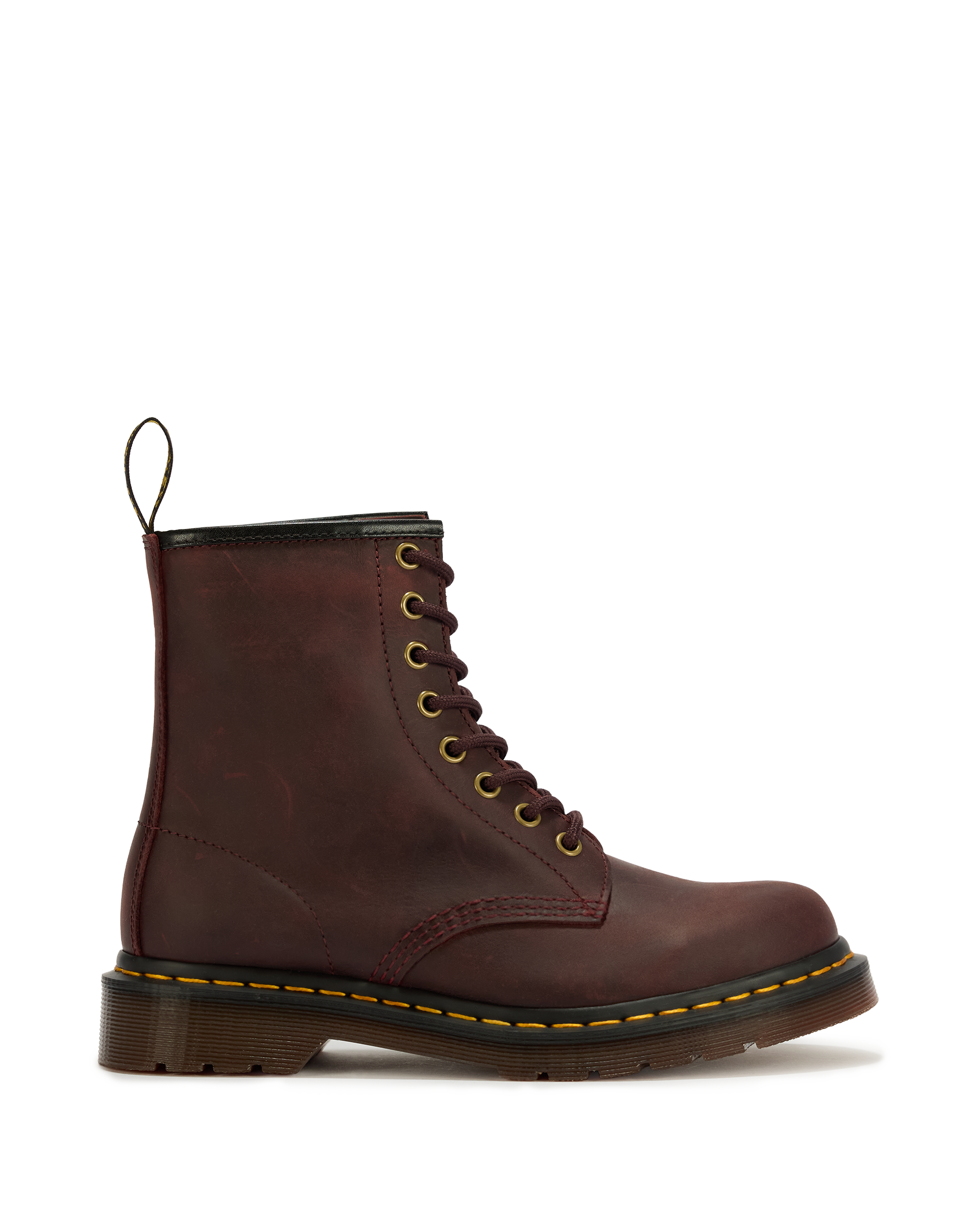 Dr. Martens 1460 チェリーレッド UK9 1460 Crazy Horse Leather Boots in Cherry Red | Dr. Martens™