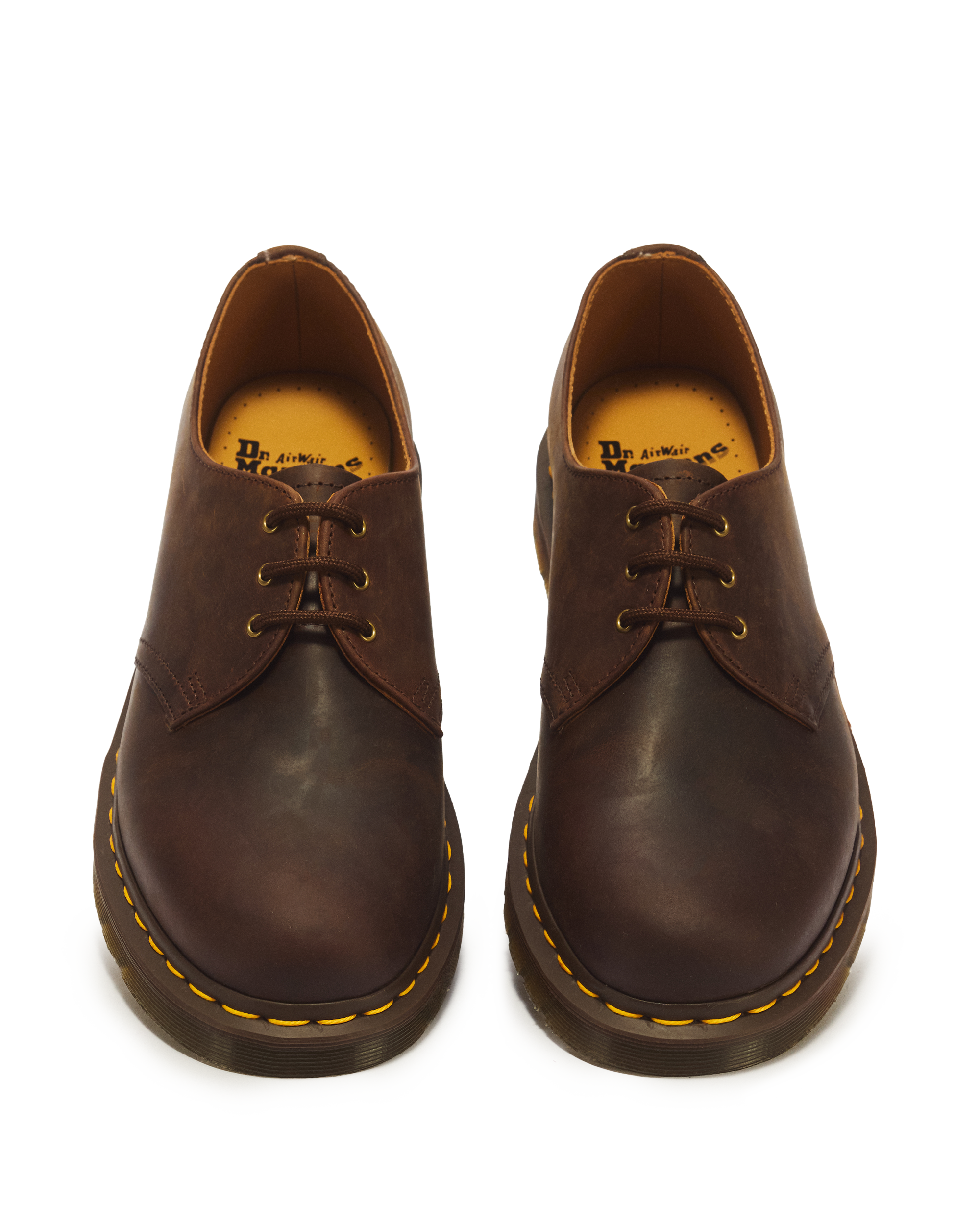1461 Crazy Horse Leather Oxford Shoes in Brown | Dr. Martens™