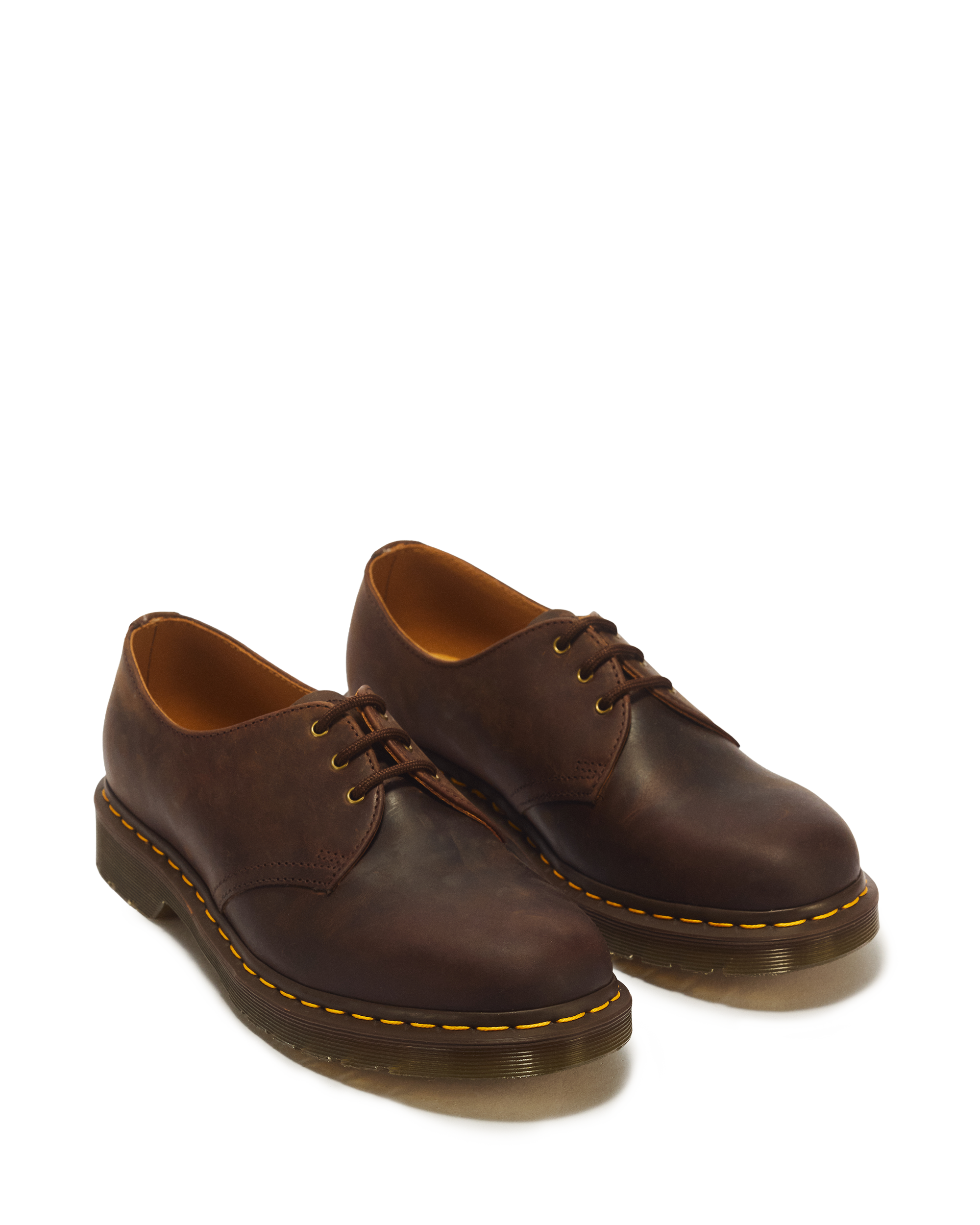1461 Crazy Horse Leather Oxford Shoes in Brown | Dr. Martens™
