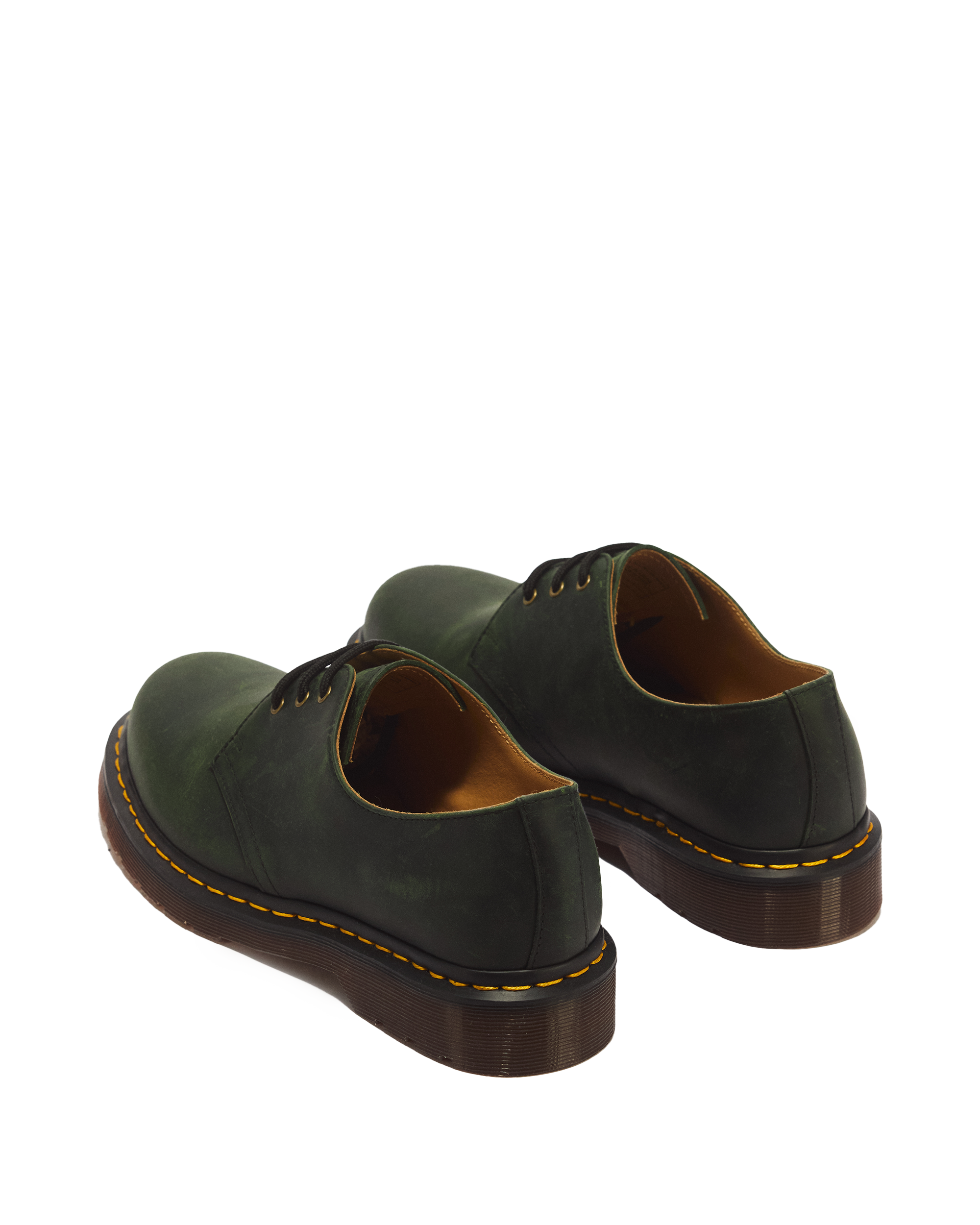 1461 Crazy Horse Leren Schoenen met Drie Veterogen